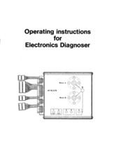Viking Electronics Diagnoser Operating Instructions Manual Sewing Machine  - $15.99