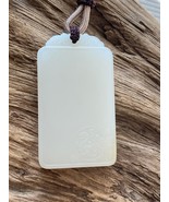 Hand carved Natural jade pendant | High end Hetian white cobblestone nep... - $7,630.74 CAD