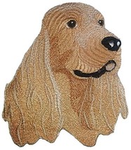 Amazing Custom Cocker Spaniel Dog Face Embroidery IronOn/Sew Patch [6&quot; x... - $12.86