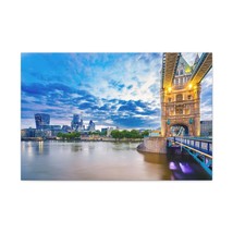 London Daytime Skyline Canvas Artwork Breathtaking Stunning Cityscape for Home  - £70.98 GBP+