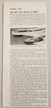 1949 Magazine Photo Chris-Craft 28&#39; Cruiser &amp; 22&#39; Sportsman Runabout - £6.83 GBP