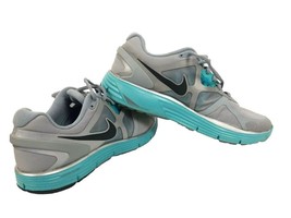 Women Nike H20 Repel Lunarglide Fitsole Support 3 Size 9.5 Gray Blue - $36.23