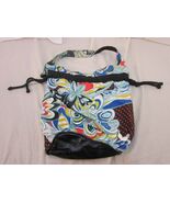 Unbranded Multicolored Floral Shoulder Bag Tote Pull String Adjustable 1... - €11,81 EUR