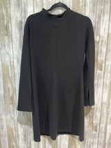 THEORY Women Dress size 4 Black Long Sleeve Knee Length B63 - £29.20 GBP