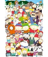 South Park Affiche Personnage Collage Southpark - $514.70 MXN