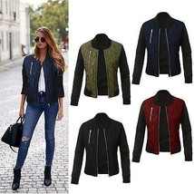 Chic Babe Bomber Jacket In Quilted Satin - £35.33 GBP