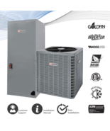 Everwell 5 TON 15 SEER2 Ducted Central Split AC Heat Pump System - $3,597.78