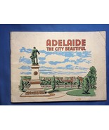 ADELAIDE , THE CITY BEAUTIFUL TOURIST BOOKLET , 1953 , AUSTRALIA VINTAGE... - $376.60 MXN