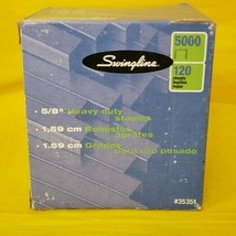 Swingline 5/8&quot; Premium Heavy-duty Staples 120 . 5000 pack #35351 - $11.80