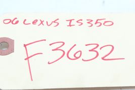 06-13 LEXUS IS350 Front Left & Right Interior Door Handles F3632 image 12