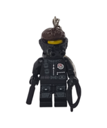 Lego Minifigure Keychain Spy Secret Agent w/ Night Vision - $150.34 MXN