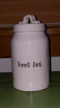 Rae Dunn  &quot;Good Dog &quot;Canister dog treat - £23.98 GBP