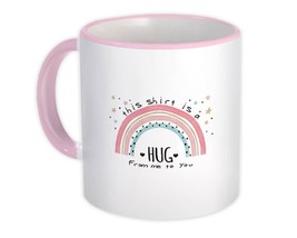 A Hug From Me To You : Gift Mug Rainbow For Best Friend Baby Friendship Family - £12.70 GBP