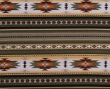 Cotton Southwestern Tuscon Sage Aztec Cotton Fabric Print by the Yard D4... - £9.58 GBP