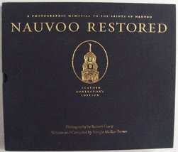 Nauvoo Restored [ Leather Collector&#39;s Edition, First Printing ] A Photog... - $39.71