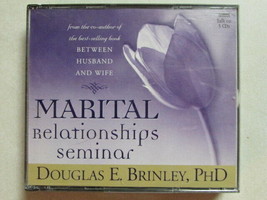 MARITAL RELATIONSHIPS SEMINAR DOUGLAS E. BRINLEY, PhD 5CD SET 5.5 HOURS ... - £9.33 GBP
