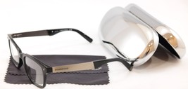 New Authentic Dsquared2 Eyeglasses Frame DQ5130 001 Black Silver Plastic... - $140.17