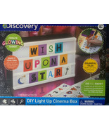 Discovery Kids DIY Light Up Cinema Box, Customizable Backlit Message Boa... - $17.44 CAD