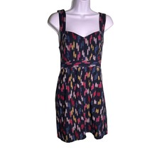 Staring At Stars Urban Outfitters Size 4 Geometric Print Dress Cross Back - £17.15 GBP