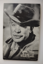 Ward Bond Wagon Train Arcade Trade Card Actor Original Exhibit Western TV Cowboy - £9.70 GBP