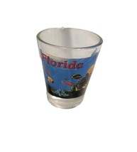 Florida Shot Glass Souvenir Ocean Sea Life Beach - £5.05 GBP