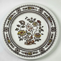 Vintage Dorset Brown Multicolor Dinner Plate Smooth by WOOD &amp; SONS Engla... - $39.99