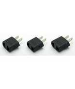 2 Flat Pin American Plug Adapter - Includes Qty - 3 - £1.53 GBP
