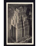 HOTEL NEW YORKER 34th street  New York * 3.00 a day - Not Posted  - $6.44