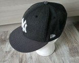 MLB New York Yankees New Era 59FIFTY Cap Hat Charcoal Gray Snap Back - $17.71