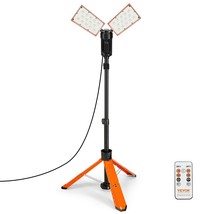 VEVOR Led Work Light, 10000 lm Led Light Stand, 2 x 50W Dual Head Work l... - $175.71