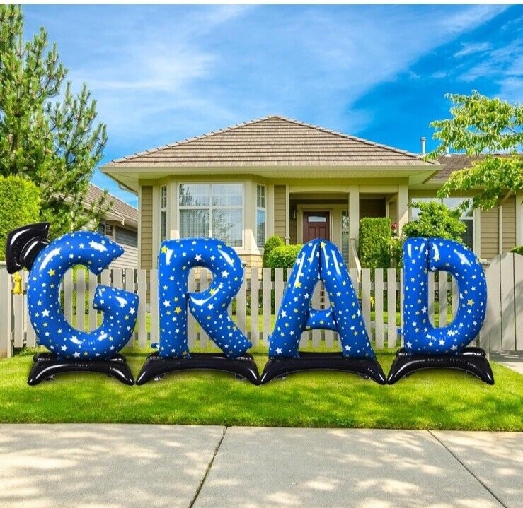 Graduation Decorations, Extra Large GRAD Graduation - $17.70