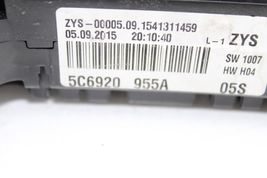 15-18 VOLKSWAGEN JETTA SPEEDOMETER INSTRUMENT CLUSTER Q0791 image 11