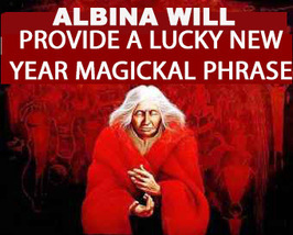  FREE W $49 ORDERS ALBINA WILL PROVIDE A LUCKY NEW YEAR MAGICKAL PHRASE MAGICK  image 2