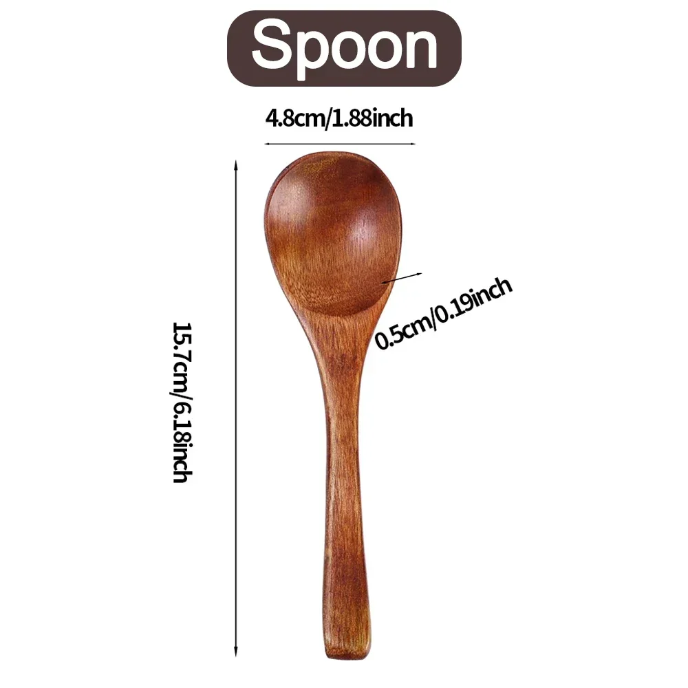 Natural Coconut Bowls For Serving Dishes Wooden Diameter: 2PCS Spoon-15.7cm - $5.60