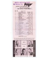 ORIGINAL Vintage KQV Pittsburgh January 17 1967 Music Survey Four Season... - $14.84