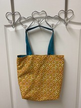 Handmade by PZQUILTS  Reversible Large Tote Bag with Flowers - $18.95