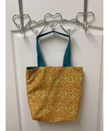 Handmade by PZQUILTS  Reversible Large Tote Bag with Flowers - $18.95
