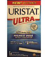 URISTAT Ultra UTI Relief Pack, 1 UTI Test Strip &amp; 12 Tablets-SHIPS SAME ... - $19.68