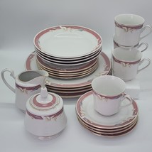 ♻️ Majesty Taupe Fantasy #8394 Dinnerware Set 22-Pc - $3,540.53 MXN