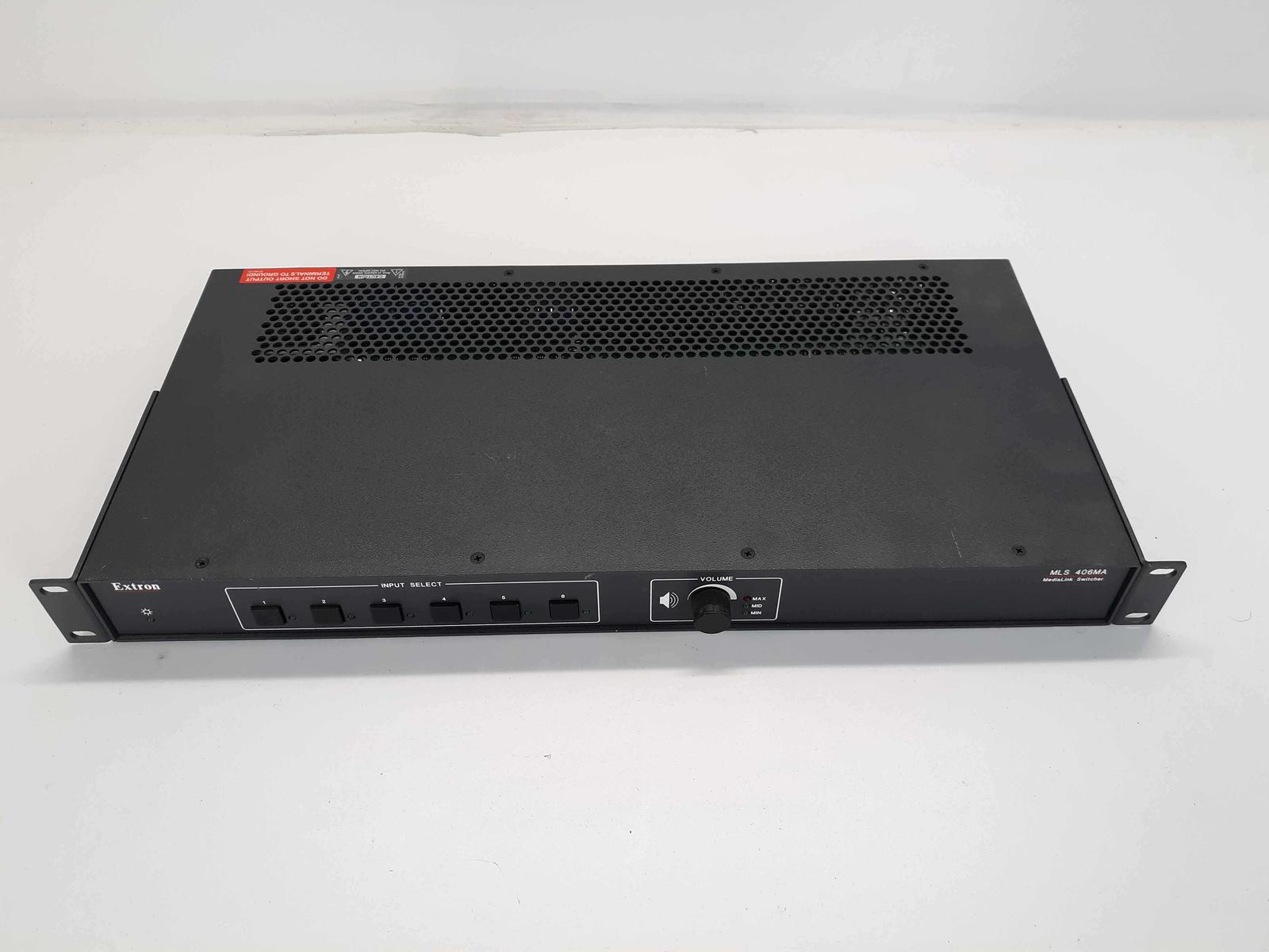 Extron MLS 406MA 6-Input MediaLink­™ Switcher W/Mono Audio Amplifier 280... - $25.20