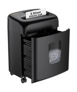 8 Sheet High Security Micro Cut Paper Shredder with 4 Gallon Pullout Bas... - $4,788.96 MXN