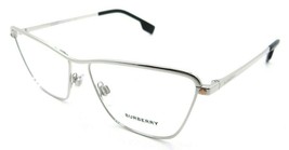 Burberry Eyeglasses Frames BE 1343 1303 57-14-140 Silver Made in Italy - £85.65 GBP