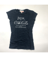 Drink Coca Cola Delicious &amp; Refreshing Women’s GrayT Shirt Size Medium C... - £17.90 GBP