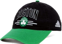 NBA NEW AUTHENTIC Boston Celtics adidas NBA  Slouch Cap Black/Green NEW ... - $23.38