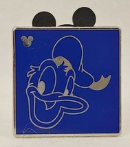 Donald Duck Character Outlines Hidden Mickey Series 3 Blue WDW Disney Pi... - £5.25 GBP