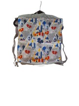 Disney Parks Gray Cinched Mickey Mouse Backpack Adjustable Straps  NEW - £27.46 GBP