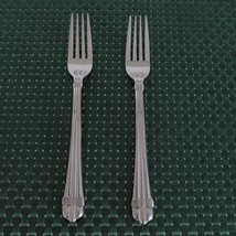 Hampton Silversmiths ODYSSEY Dinner Forks Set of 2 Stainless 18/10 Gloss... - $15.99