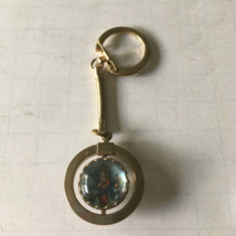 Mother Mary Jesus Joseph  vintage dome key chain ring - $27.02 CAD