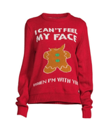 AMERICAN STITCH, Can’t Feel My Face Sweater, Ugly Christmas, Red, Small,... - $45.82