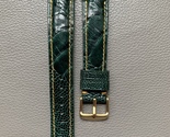 Green Genuine Ostrich Leather Watch Strap Band Custom Size 16 17 18 19 2... - $48.00